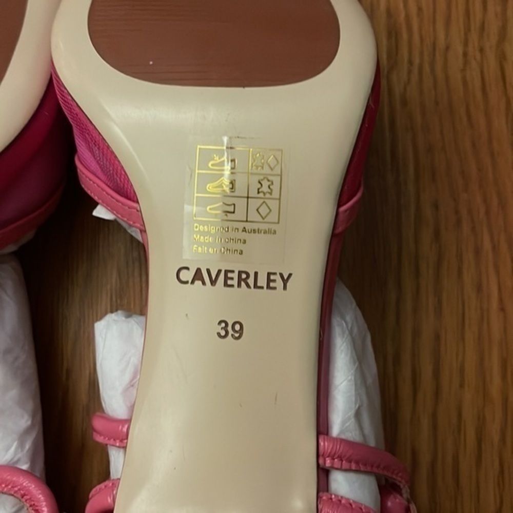 Caverley Montana Heel Dolly Pink. NWT - Picture 3 of 4